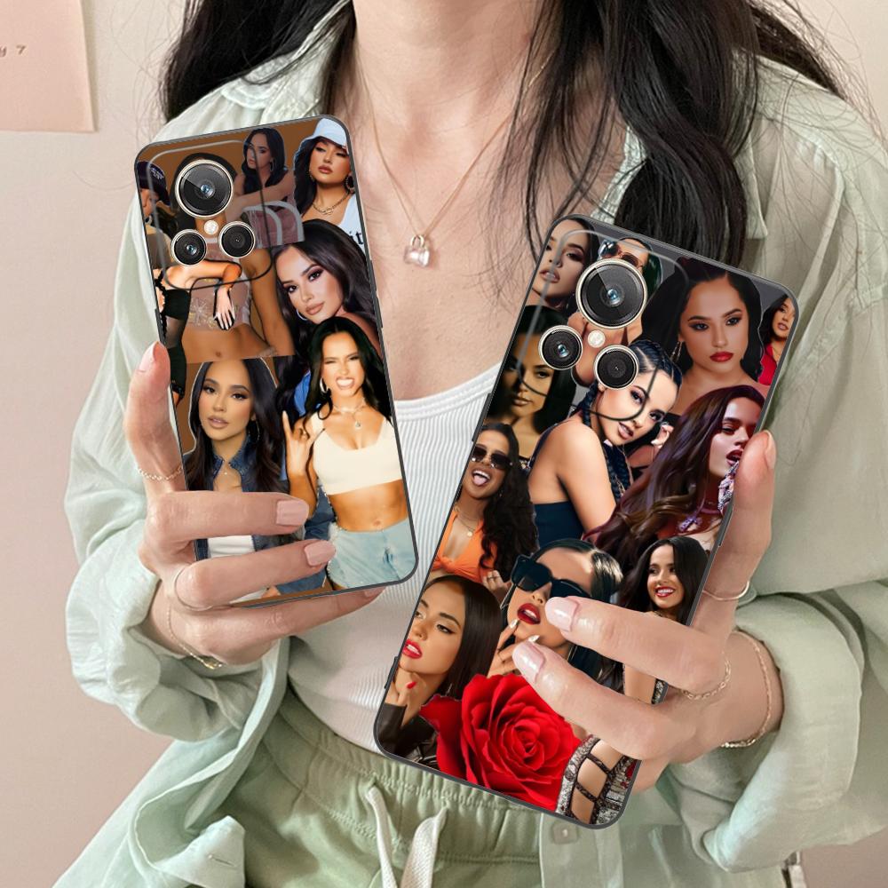 Fashion Becky G Matte TPU Mobile Phone Case for Realme 15 14 13 12 11 10 9 Pro Plus T i Lite 5G Colorful Printing Cover