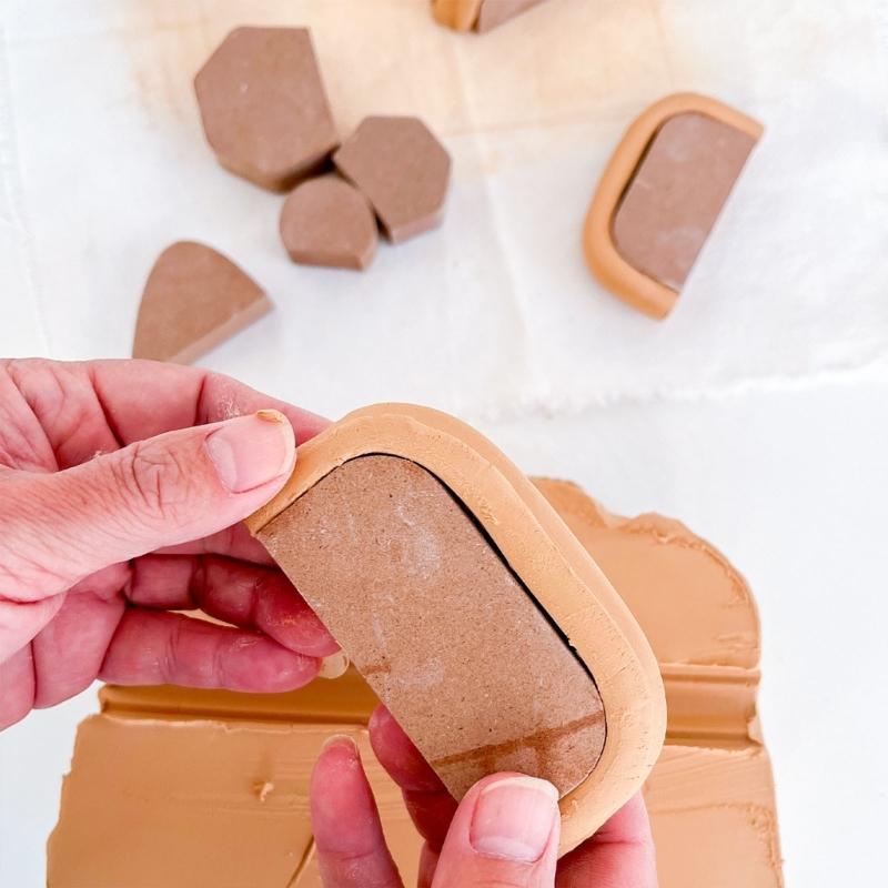 9 Pezzi Strumento per Modellare in Ceramica Costruito con Pannello di Densità per Progetti di Artigianato Studi Casalinghi o Laboratori