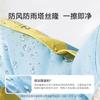 Dog raincoat four feet all-inclusive reflective traction contrasting color charge raincoat spring and summer rainy days out pet dog clothes