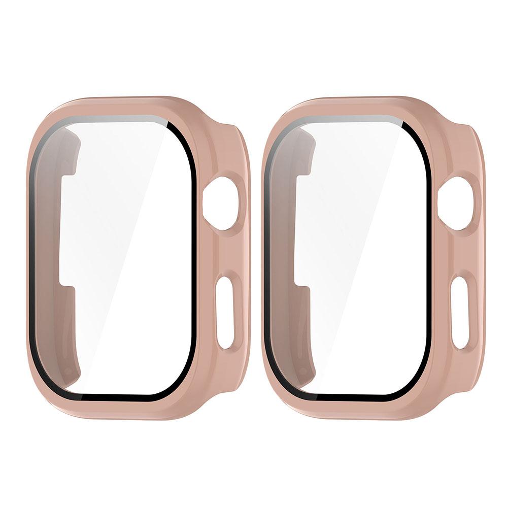 2 Pack Tempered Glass+Case Hard PC Full Coverage Proctective Case Anti-Scratch PC Case with Screen Protector for Huawei Watch D2