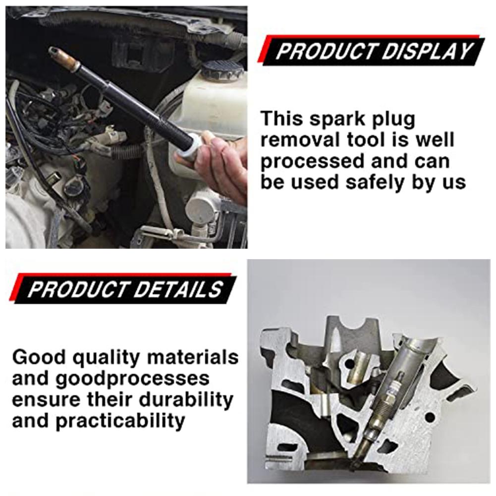 Engine Spark Tampion Removal Tool for Stuck Tampion Extraction Compatible with 3 Valve Engines 2004 New Models