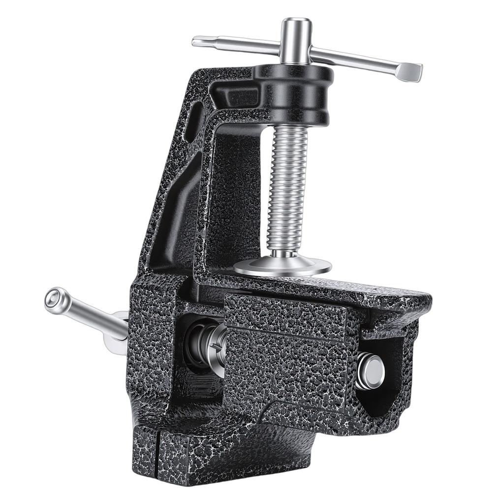 Portable Table Vise Rubber Clamp   Grip Vise Clamp Small Bench Vise Repair Tool Cast Steel