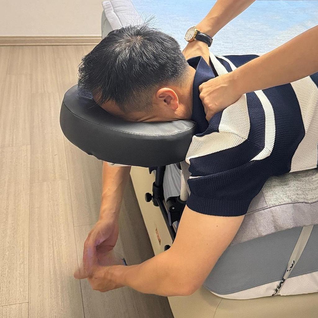 Massage Kopfstütz-Set Kopfstütze und Gesichtsstütze Verstellbare Kopfstütze Gesichtskissen Stütze für Massageliege Salon SPA