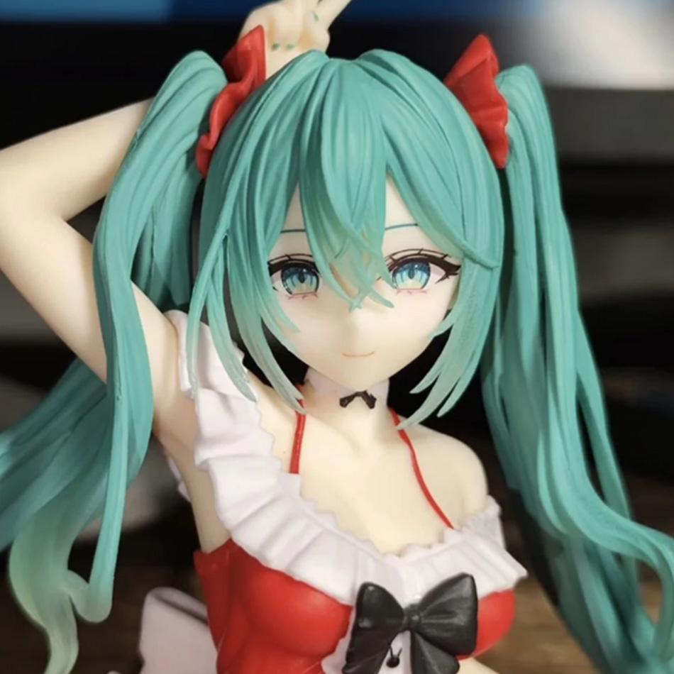 Hatsune Miku Anime Figure - Cute PVC Action Figurine Kawaii Standing Position Cartoon Model Doll for Kids Birthday Gift