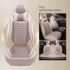 Universal Cotton Linen Car Seat Cover - Four Seasons Enveloping Fabric Cushion