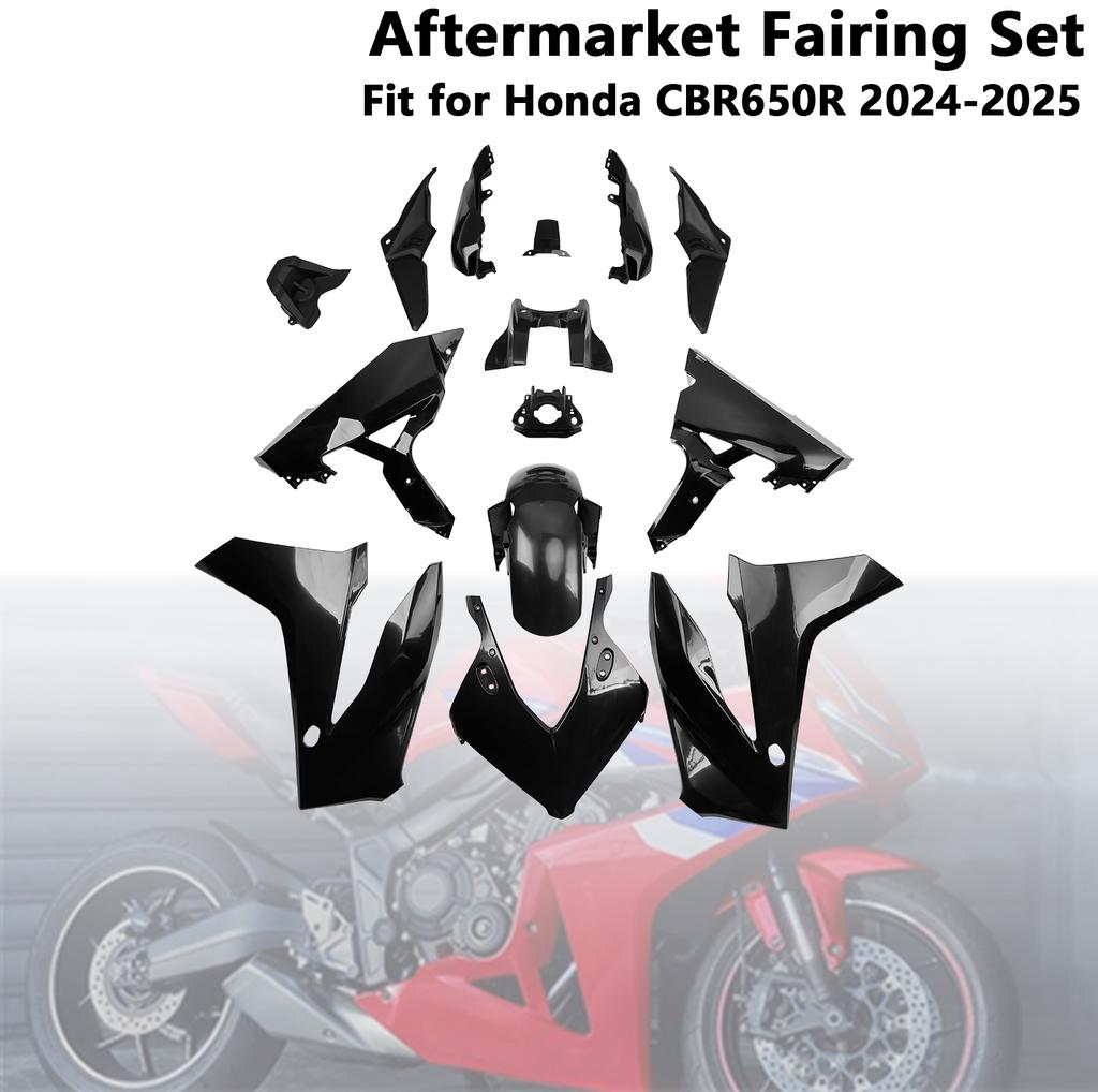 Bodywork Fairing Injection Unpainted For Honda CBR650R 2024-2025