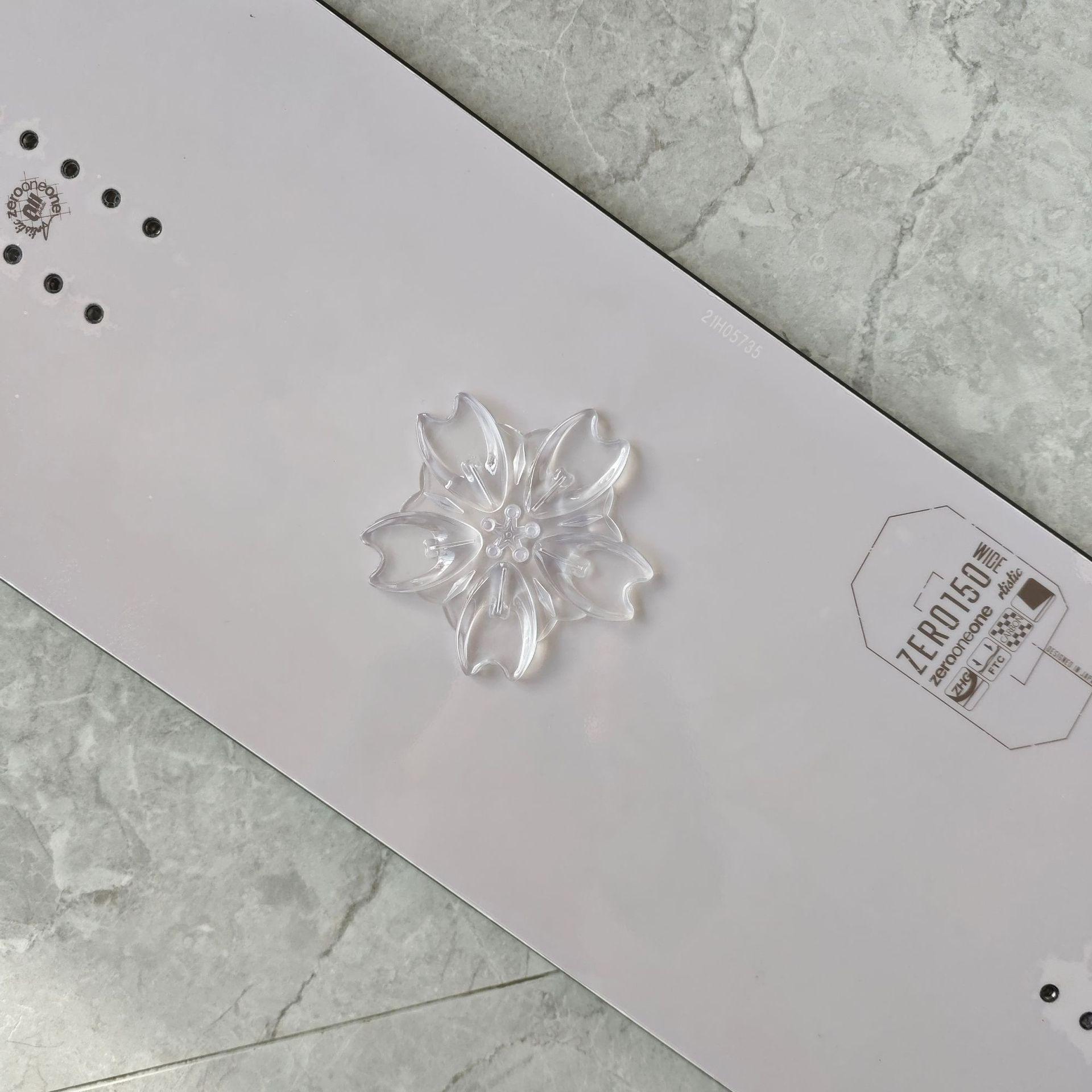 Cherry Blossom Snowboard Anti-Slip Sticker - Single Foot, Anti-Collision, Portable