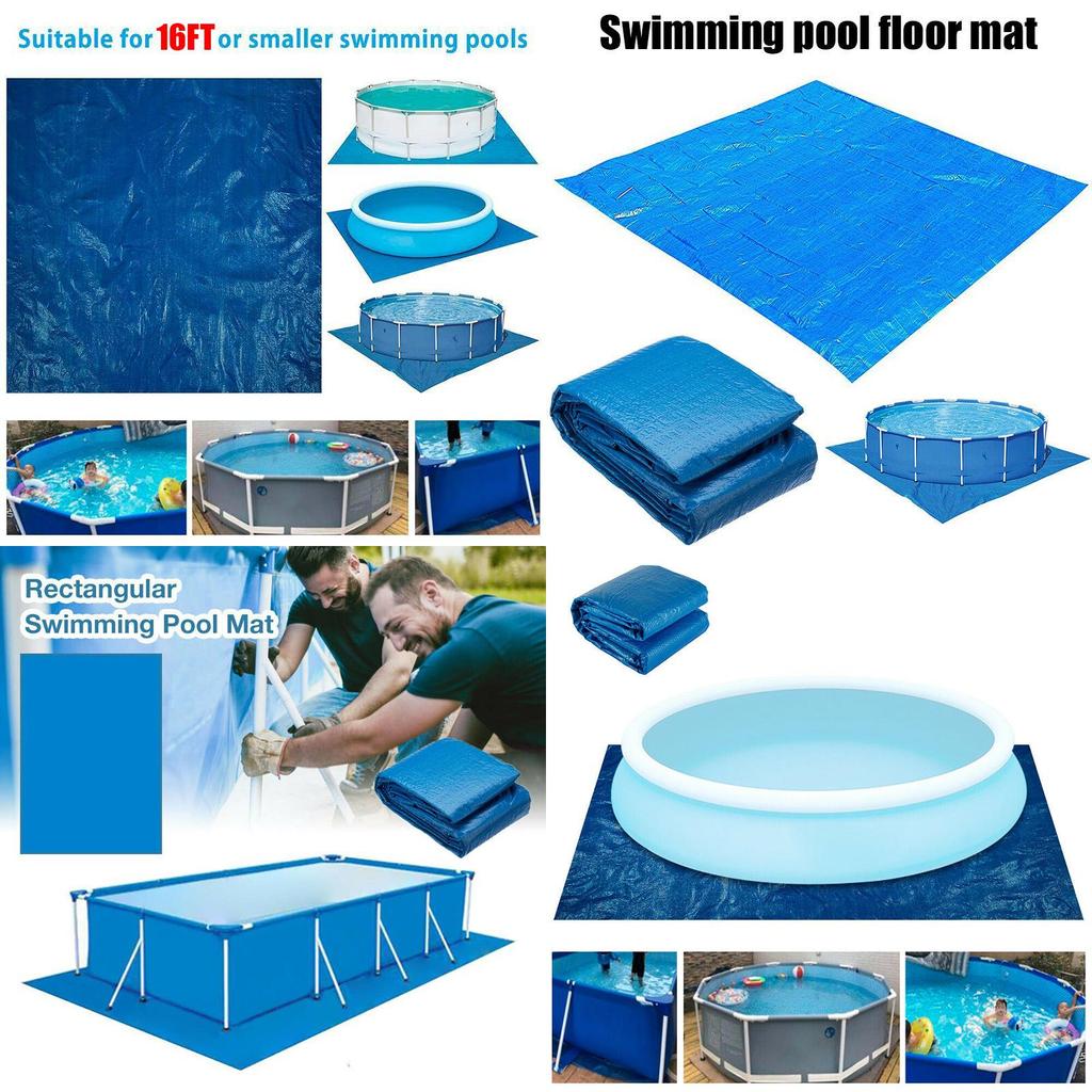 Durable Wear-resistant Square Swimming Pool Ground Cloth For Outdoor Protection