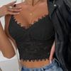 Sommer Bestseller: Europäischer & Amerikanischer Stil Spitze Besatz Ausgeschnitten Dünne Tasse Weste Sexy Dessous