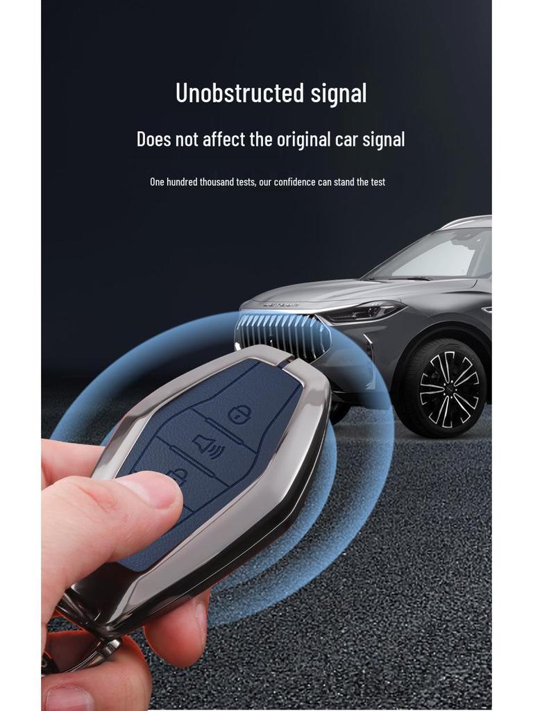 Jetour X70PLUS/X90 Metal Key Case - Remote Control Protective Bag