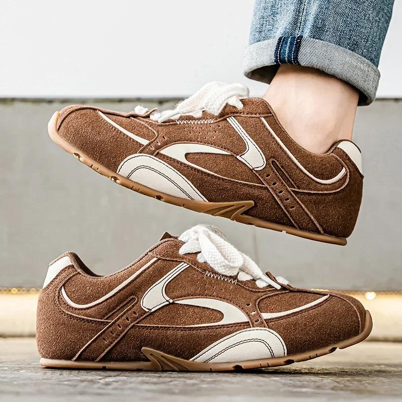 Hot Selling Men Athletic Shoes Trainers Comfortable Flat Retro Sneakers for Men Lace-up Casual Sneakers Men Zapatillas De Hombre