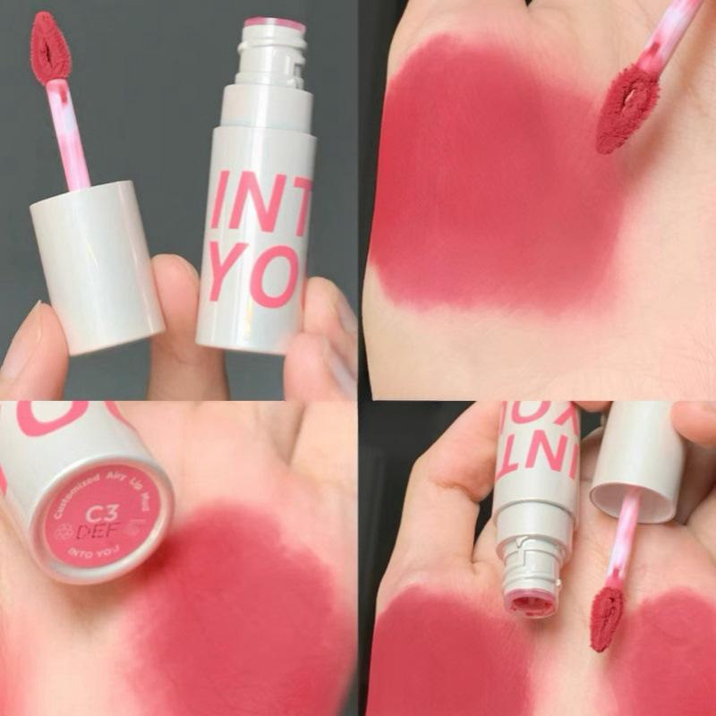 IntoYou Female Lead Velvet Matte Lip Mud Lipstick - Airy, Natural Look for Students