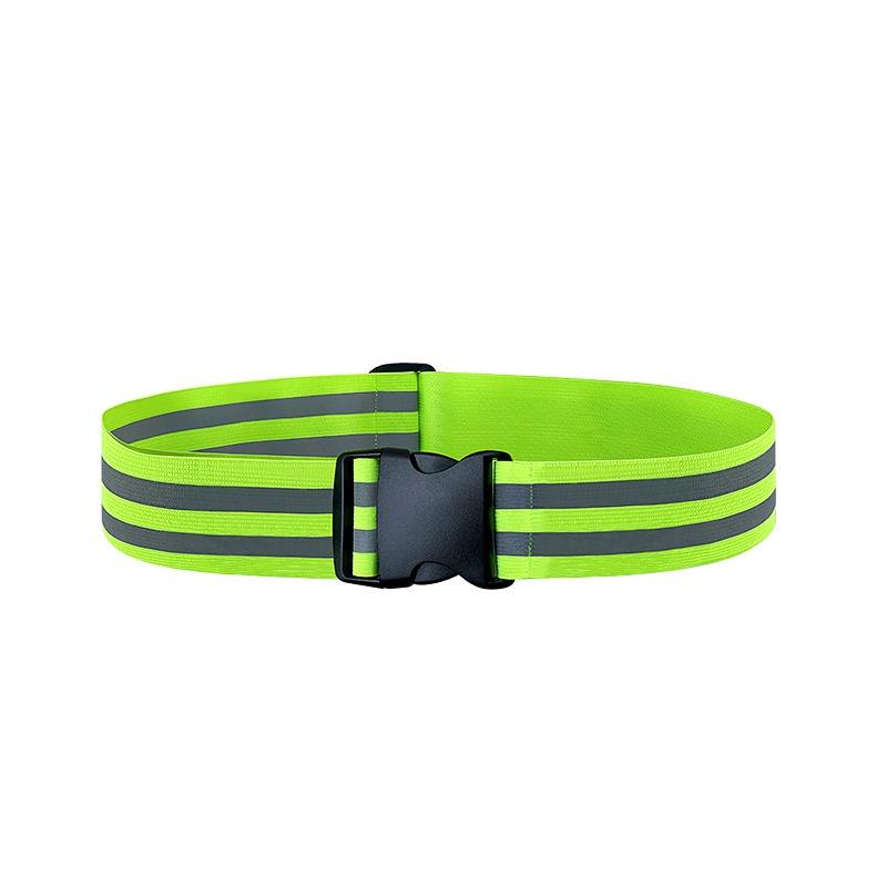 Elastic Reflective Adjustable Belt Outdoor Cycling Sports Reflective Clothing Cycling Night Running Safety Warning Belt Bright