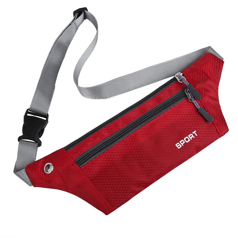 Fashionable And Multifunctional Sports Waist Bag, Waterproof Outdoor Running Phone Chest Bag