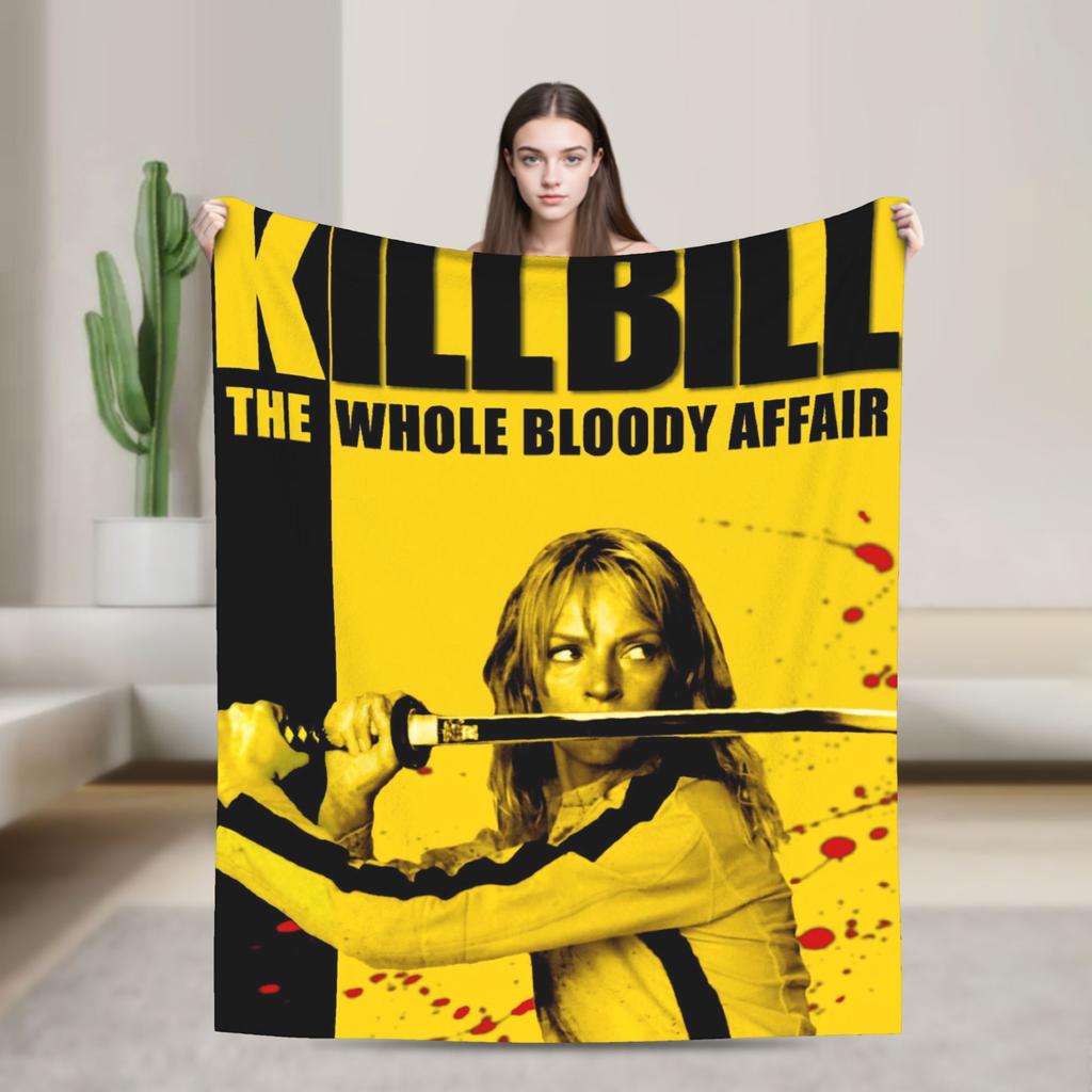 Kill Bill The Whole Bloody Affair Blankets Quality Warm Soft Bedding Throws Winter Girls Boys Outdoor Funny Bedspread