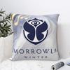 Tomorrowlandd Square Pillowcases Home Winter Music Festival Cushion Cover Cute Decorative Pillow Cover 45*45