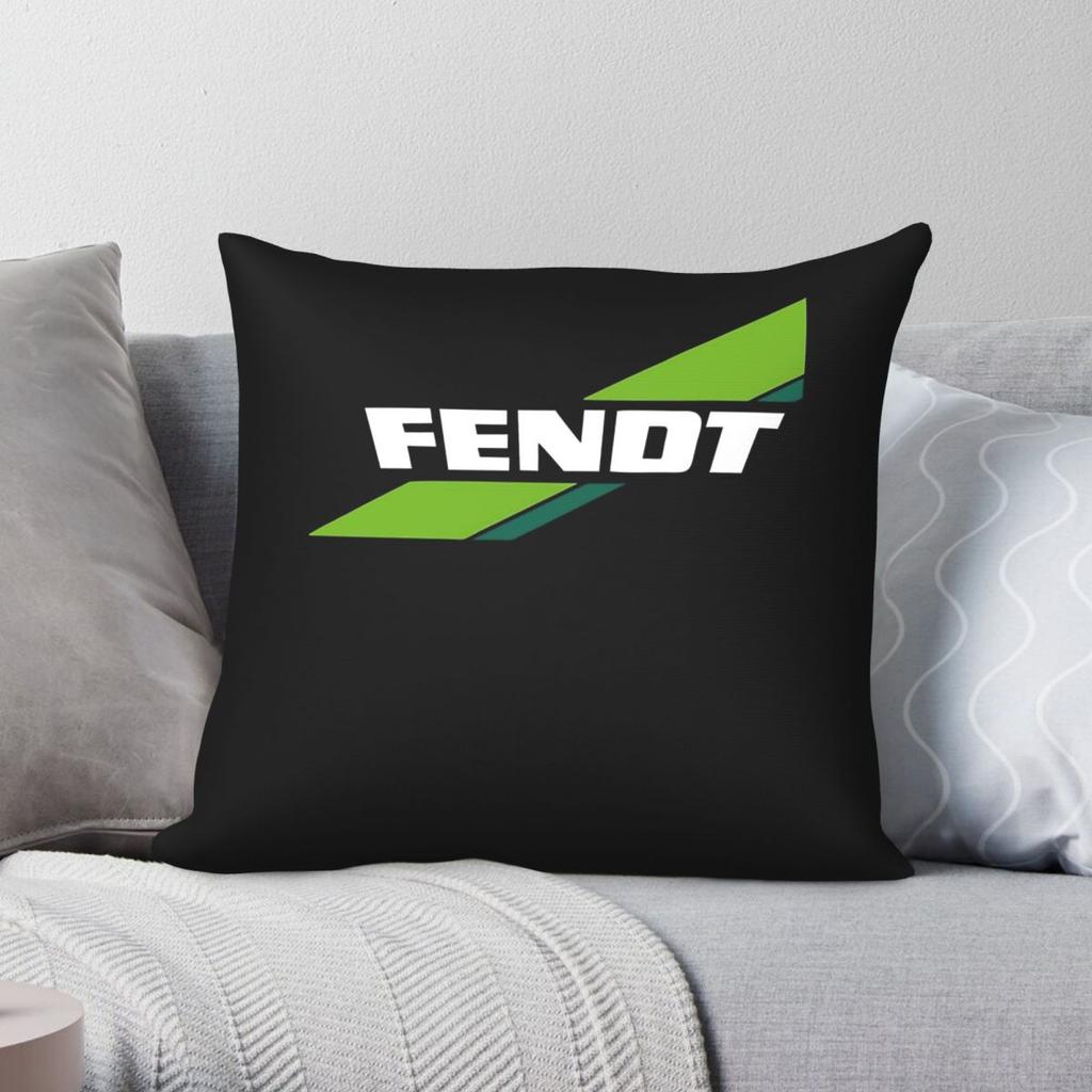 Fendt Tractors Square Pillowcase Polyester Linen Velvet Printed Zip Decorative Car Cushion Case