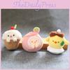 Adorable Cherry Chick Plush Toy Keychain With Soft Pp Cotton Filling Cute And Fluffy