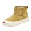 Fashion Fashion Versatile Ankle Boot 2024 New Warm Cotton Shoes Comfort Non Slip Men Shoes High Top Casual Leather Boots Men Casual Shoe