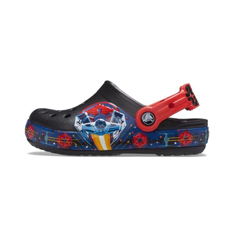 Crocs Fun Lab Darth Vader Lights Comfortable Versatile Kids Sandals Kids Sandals 207189-001 29-30