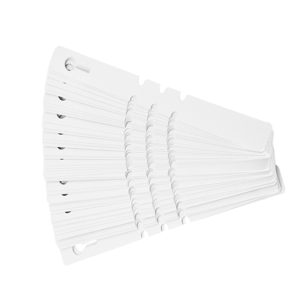 100pcs Plastic Nursery Garden Decor Stake Tags Plant Labels Lawn Ornament