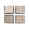30 Pcs English Alphabet Wood Stamps Set, Uppercase & Lowercase Letter Seals, DIY Journaling Tools