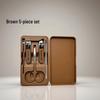 Portable Anti-Splash Nail Clipper & Manicure Set