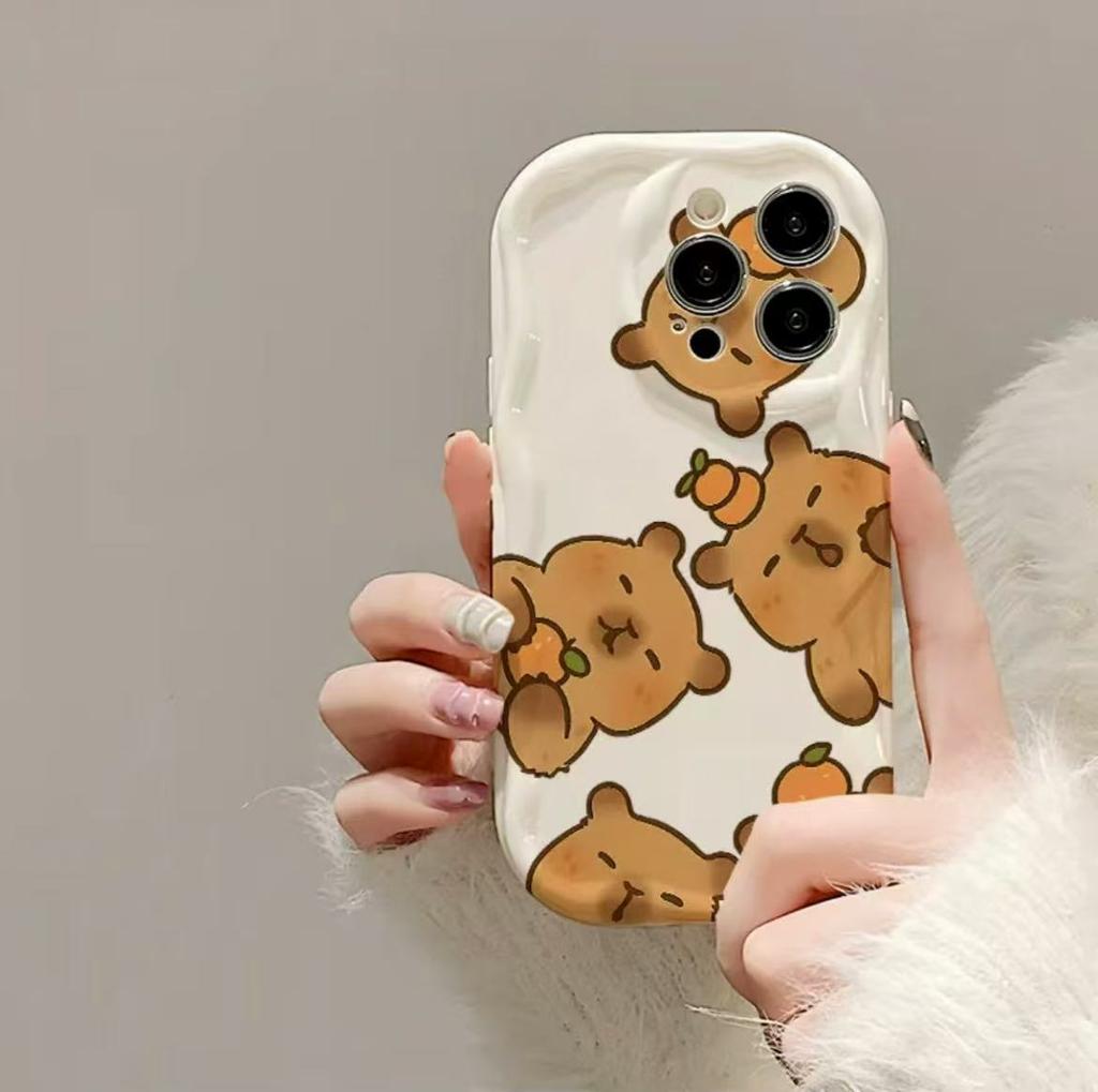 Coppia carina per custodia telefono cellulare iphone16pro apple 15 anti-caduta 14 cartone animato 13promax nuovo 12x