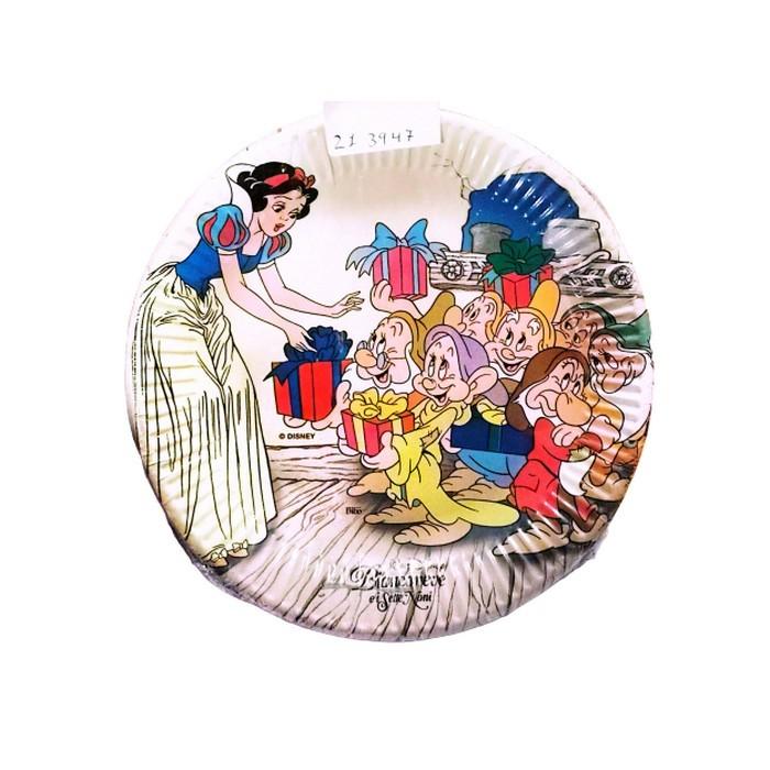 Cinderella Biancaneve Paper Party Plates (Pack of 10)