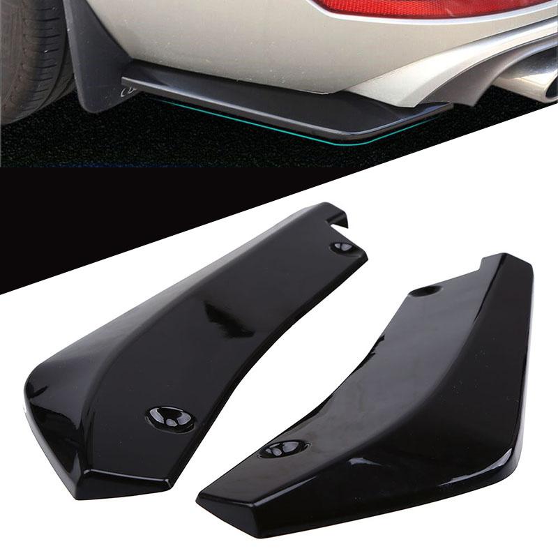 Universeller Auto-Heckstoßstangen-Spoilerlippen-Splitter-Haifischspoiler Kratzschutz-Schutzfolien-Winkel-Splitter-Dekorationszubehör