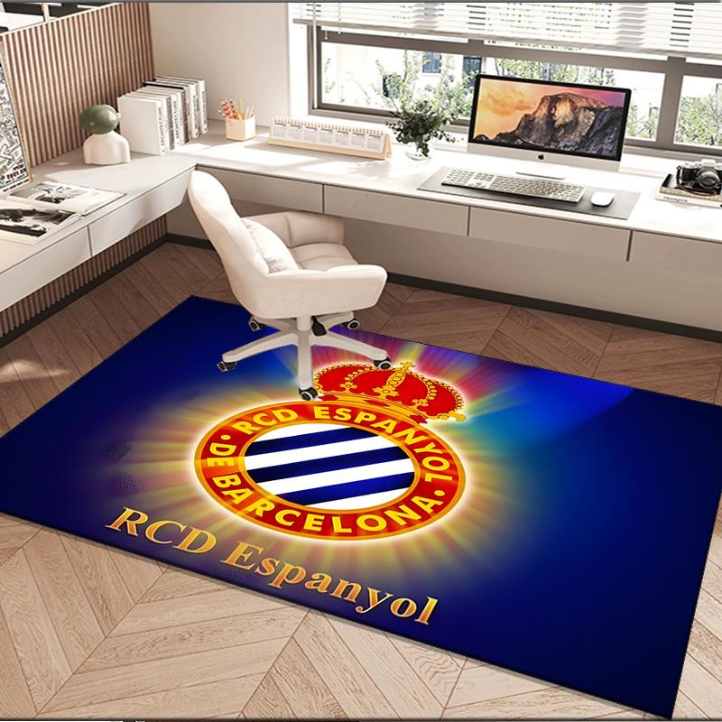 1PC rug Espanyol Stadium Carpet, Chair Rug,Area Rug for Office Bedroom living rooms bedroom, Doormat decor Christmas fan gifts