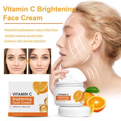 VC Brightening Face Cream,Anti-Aging Cream,Nourishing And Firming,Powerful Antioxidant,Inhibit Melanin Production,Enhance Skin Barrier Function,50g