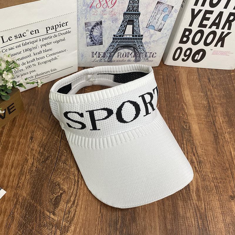 Sunshade sun hat women's summer big brim UV protection empty top sun hat foldable hat