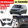 Para Volkswagen VW CARAVELLE T5 T6 Guardabarros Guardafangos Flaps de Barro Protectores Salpicaduras Guardabarros Accesorios para Coche Delantero Trasero 4 Piezas