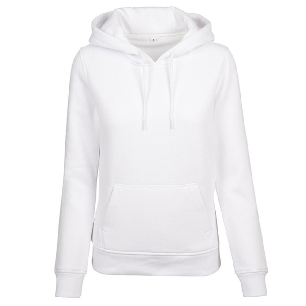 Build Your Brand Womens/Ladies Organic Hoodie