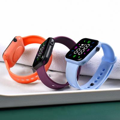 Yousheng Kids LED Digital Sports Watch Large Screen Digital Display Waterproof Fashionable Accurate Timekeeping Watch