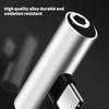 2 w 1 Szybkie ładowanie Stabilna transmisja Plug Play Adapter audio Konwerter USB-C na gniazdo słuchawkowe 3,5 mm Akcesoria audio