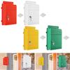 Wall Mounted Mailbox Safe Key for Outside Large Capacity Waterproof Collection Box Postbox for Newspapers Cards Letters School