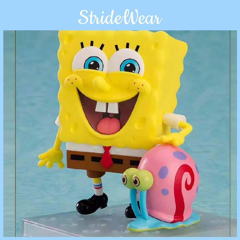 Squarepants Figurine Spongebob Gary The Snail Cartoon Animals Model Gifts Toy