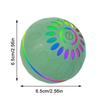Luminous Interactive Rolling Ball Rechargeable Auto Moving Dog Toy  Cat Playmate