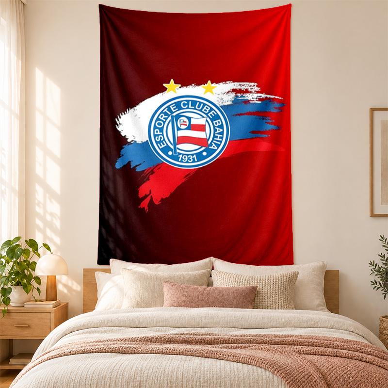 Esporte Clube Bahia Tapestry highquality for decorating living room bedroom dorm walls ideal as bedroom wallart orholiday gift
