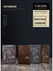 Paladin European Retro Business Diary: Embossed PU Notebook