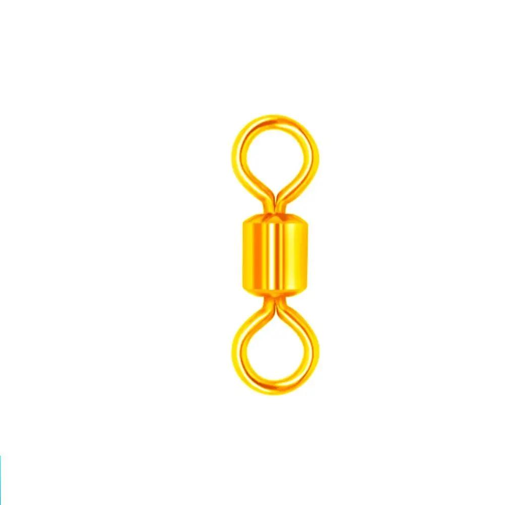 Safety Snap Solid Rings Stainless Steel For Carp Rolling Swivel Ball Bearing Swivel Fishing Swivels Fishing Hook Connector