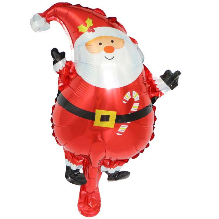 Christmas Decor Set: Snowman, Santa, Snowflake & Tree Balloons