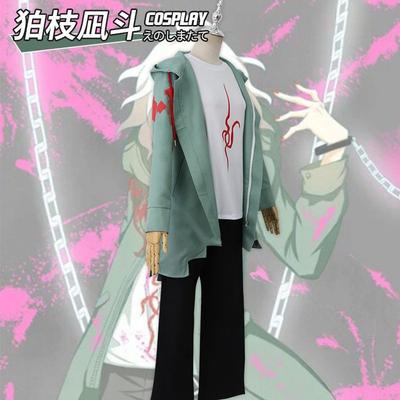 Danganronpa 2 Cosplay Costume Goodbye Despair Academy Komaeda Nagito Cosplay Set In Stock
