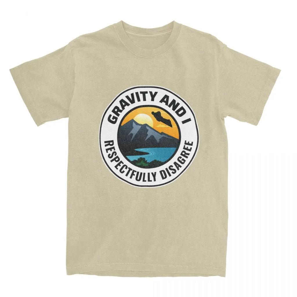 Wingsuit Flying Base Jumping T Shirt Accessories for Men Women Cool Mountain Skydiving Wingsuiting T-shirt Clothing