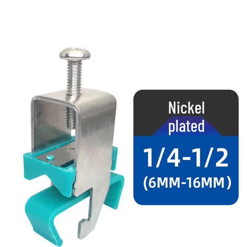 C-Type Steel Pipe Fixing Clamp 1/4-1/2 inch (6-16mm)