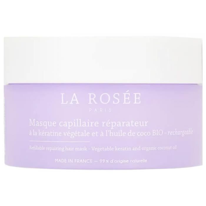 Masque capillaire - La Rosée - Réparateur - Rechargeable - 200 g