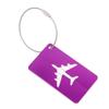 Aluminum Alloy Travel Luggage Tags Baggage Suitcase Address Tag Label