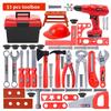 Kids' Simulation Toolbox: Educational Repair Play Set with Screwdriver and Screws